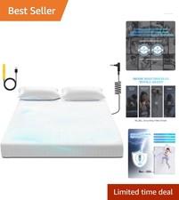 Eco-Friendly Organic Cotton Grounding Sheet King - 15 Ft Grounding Cord Included