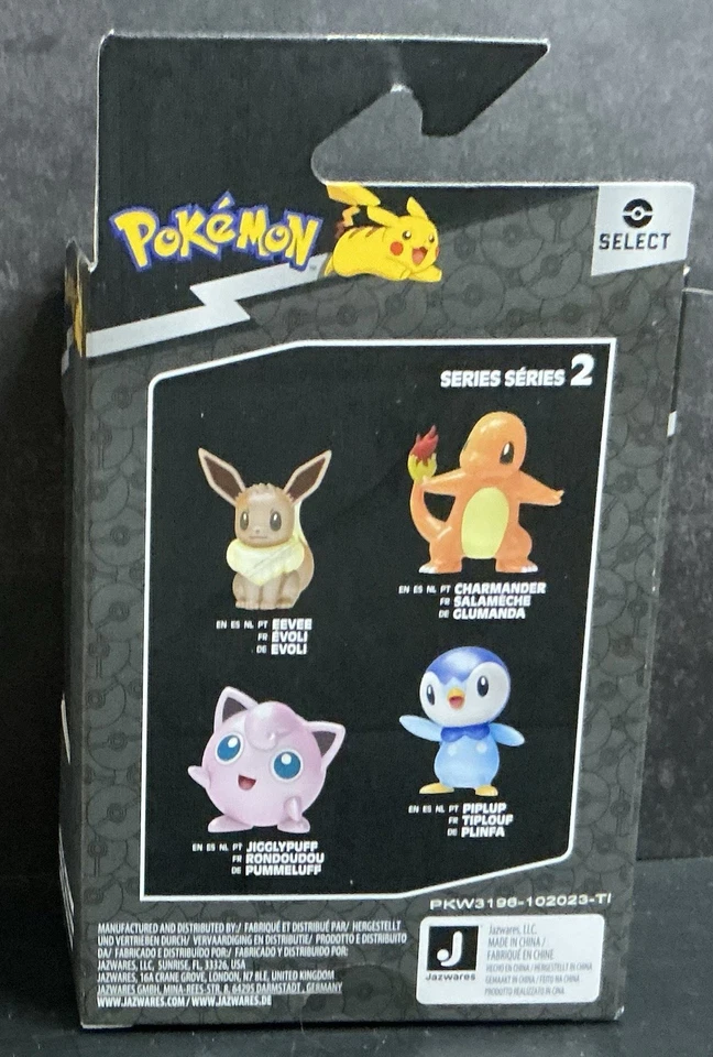 Экшн-фигурка Pokemon Select PIPLUP Metallic Nintendo серия 2 Jazwares НОВАЯ - Изображение 2 из 2