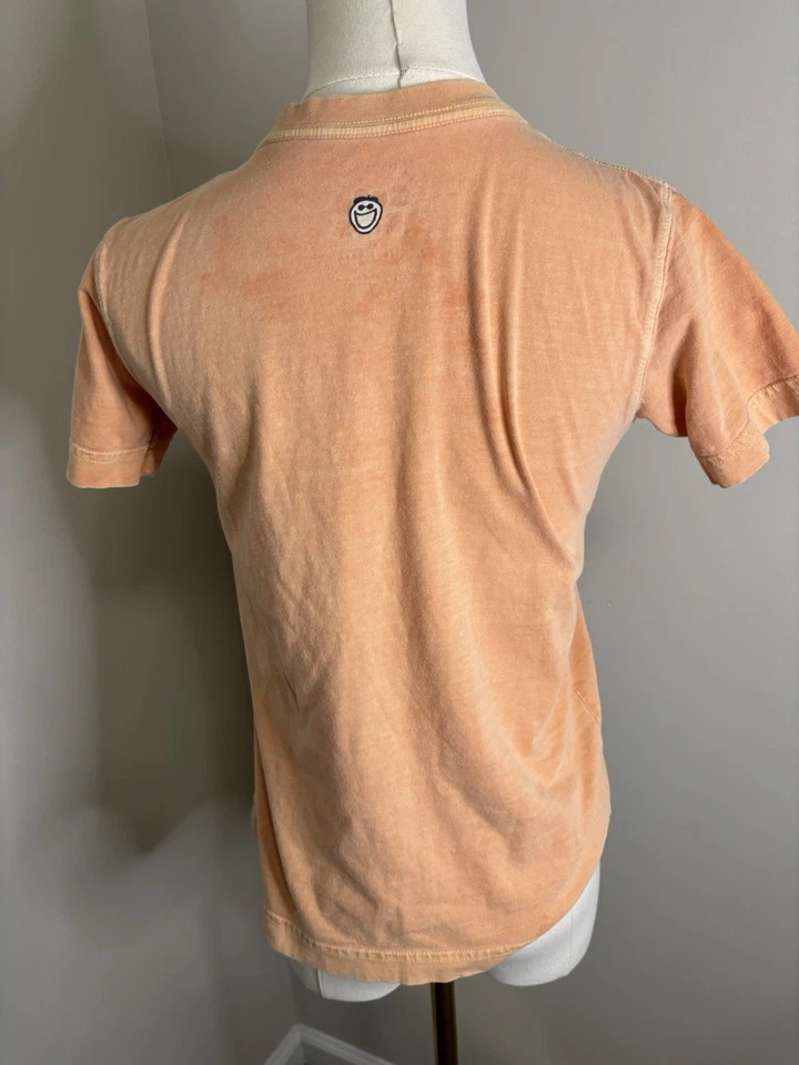 Camisa naranja de fútbol Life Is Good para niños 7/8 Foto 4 de 4