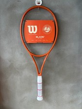 Wilson 2025 Blade 98 V9 Roland Garros Tennis Racquet 98sq 305g G2 G3 Unstrung