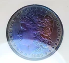 1883-O MORGAN Silver DOLLAR PC MS!!67  Amazing Toned