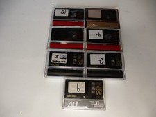 Lot of 7 Sony/MAXELL Mini DV 60 Min Tapes Digital Video Cassette USED