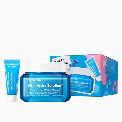dr.jart+ vital hydra solution water jelly skin set cream 50ml essence 7ml