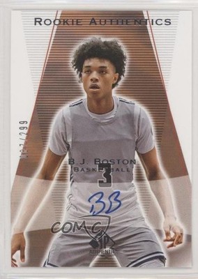 2021 Upper Deck Goodwin Champions 87/299 Brandon Boston Jr #03T-BB Auto RC 0nr3