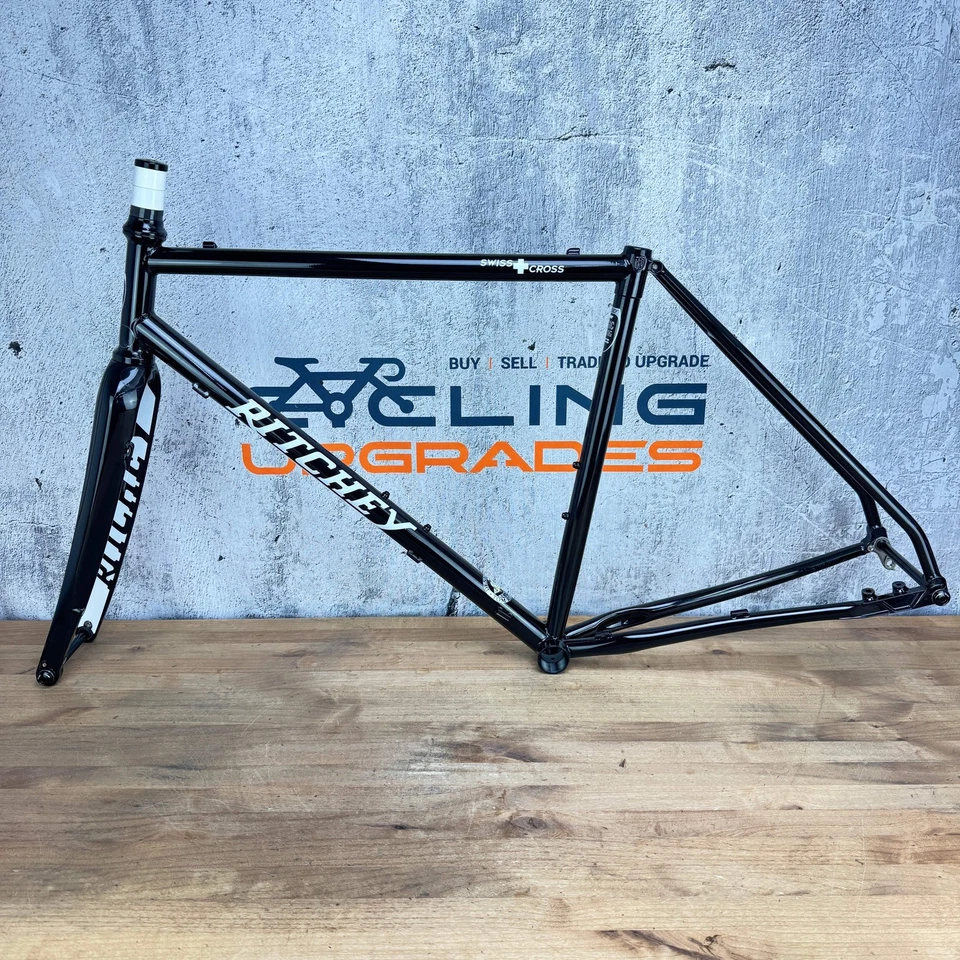 ¡Poco kilometraje! Cuadro de disco de acero medio Ritchey Swiss Cross 2021 700c 2702 g Foto 2 de 4