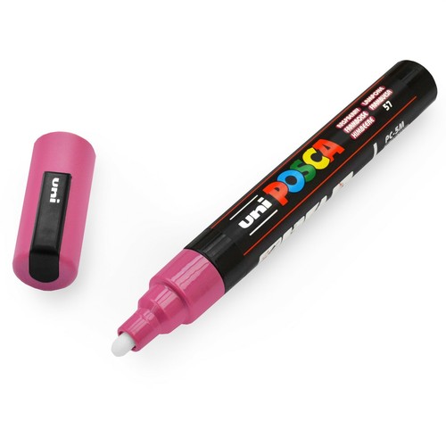 Uni Posca PC-5M Stylos Marqueurs Peinture Tissu Verre Métal Stylo - Achetez 4, payez pour 3 - Photo 39 sur 51