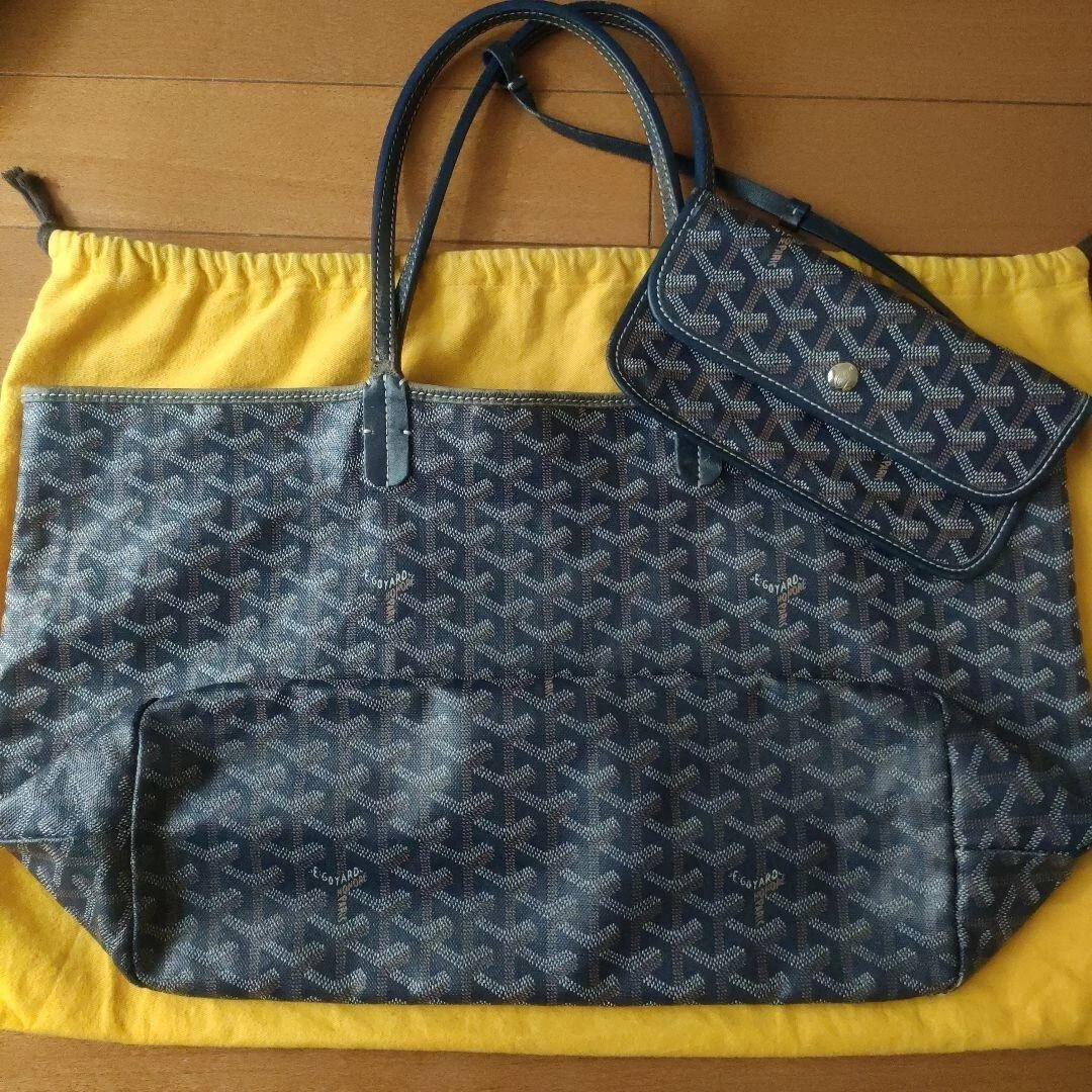 Goyard tote top bag size