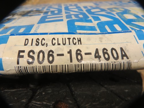 MAZDA OEM # FS06-16-460A CLUTCH DISC NEW - Picture 4 of 4