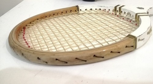 Vintage LILLYWHITE FROWD London Champion Squash Wood Racket Made In Japan - Picture 6 of 12
