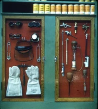 Vintage Stereo Realist Photo 3D Slide WELDING & PAINTING Supply Case