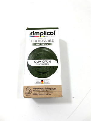 Simplicol Textilfarbe intensiv - Oliv-grün
