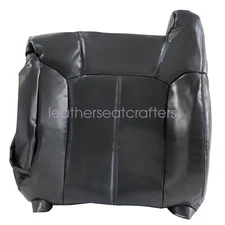 For 1999 2000 2001 02 Chevy Silverado 1500 2500 Driver Top Seat Cover Dark Gray