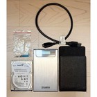 ZALMAN ZM-VE350 Boîtier de disque dur externe 2,5 pouces avec fonction CD virtuel et 500 Go HD