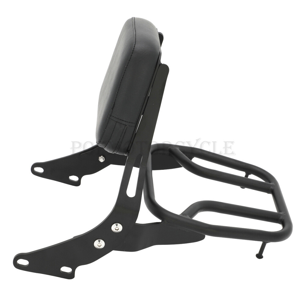 Backrest Sissy Bar Luggage Rack for Triumph Bonneville T100 T120