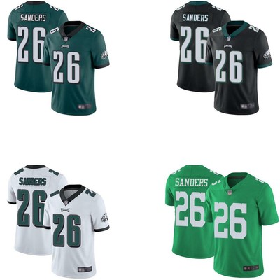 miles sanders black jersey