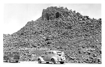 DEE WRIGHT OBSERVATORY, RPPC, MCKENZIE PASS, OREGON, VINTAGE POSTCARD (U548)