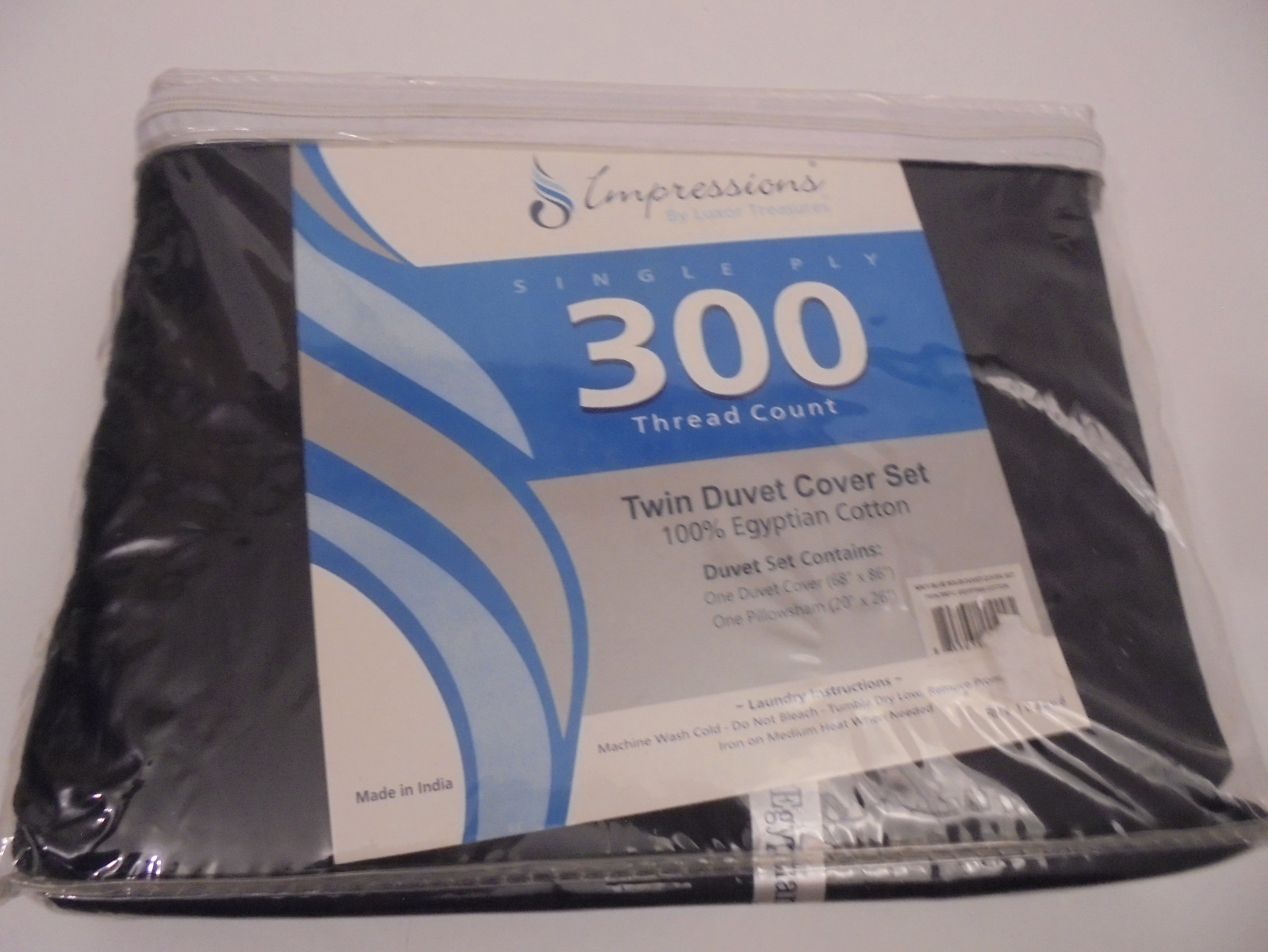 Impressions Luxor Treasures Twin Duvet Cover Set 300 ct 100 Egyptian