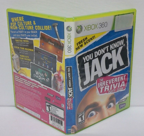 You Don't Know Jack Microsoft Xbox 360 2011 Complete with Manual CIB - Picture 4 of 4