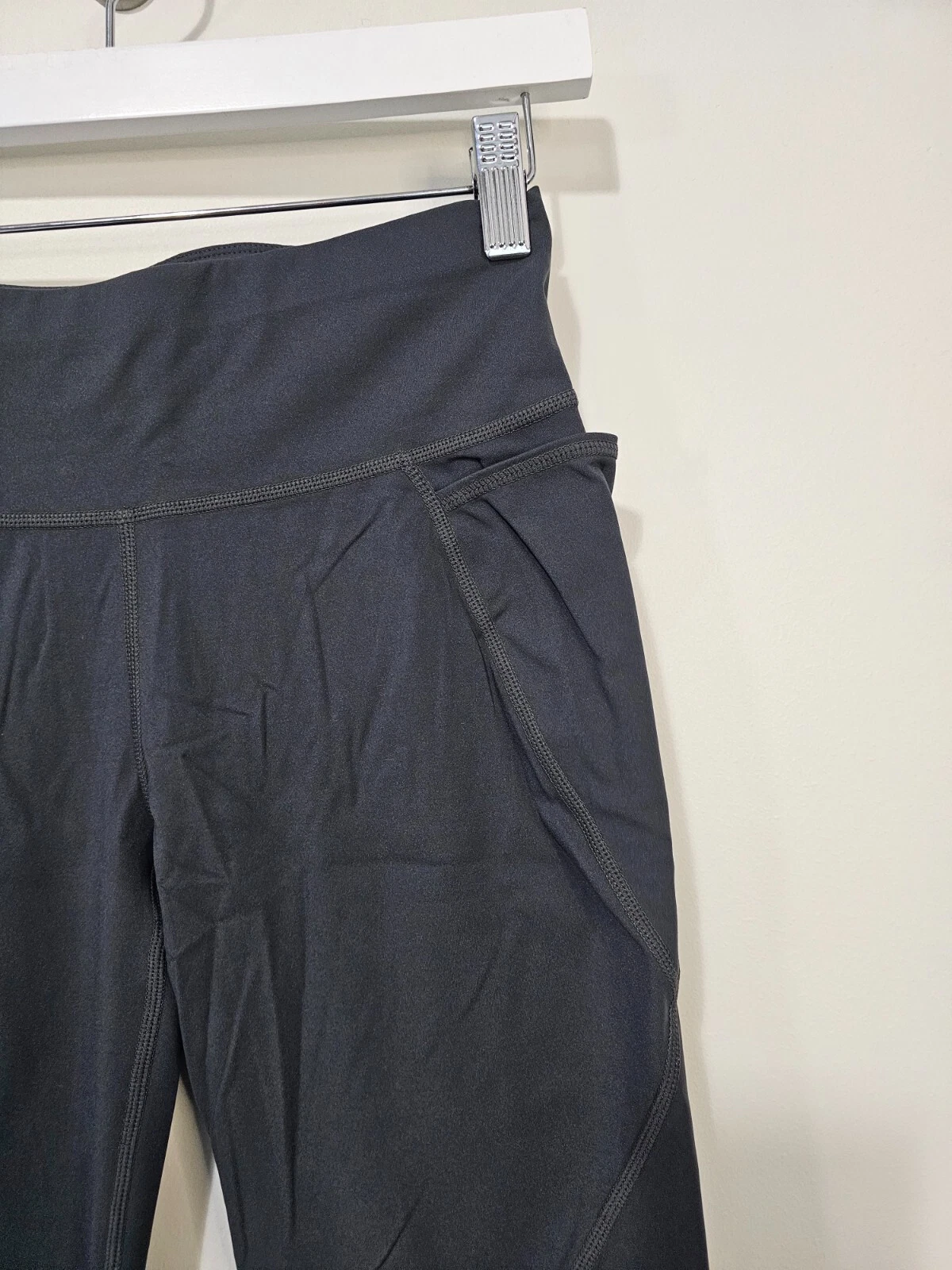 sweaty-betty the power solid pocket crop ankle 7/8 leggings