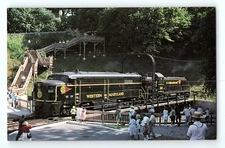 Western Maryland Scenic Railroad Classic Alco Locomotive RS-3199 VTG Postcard
