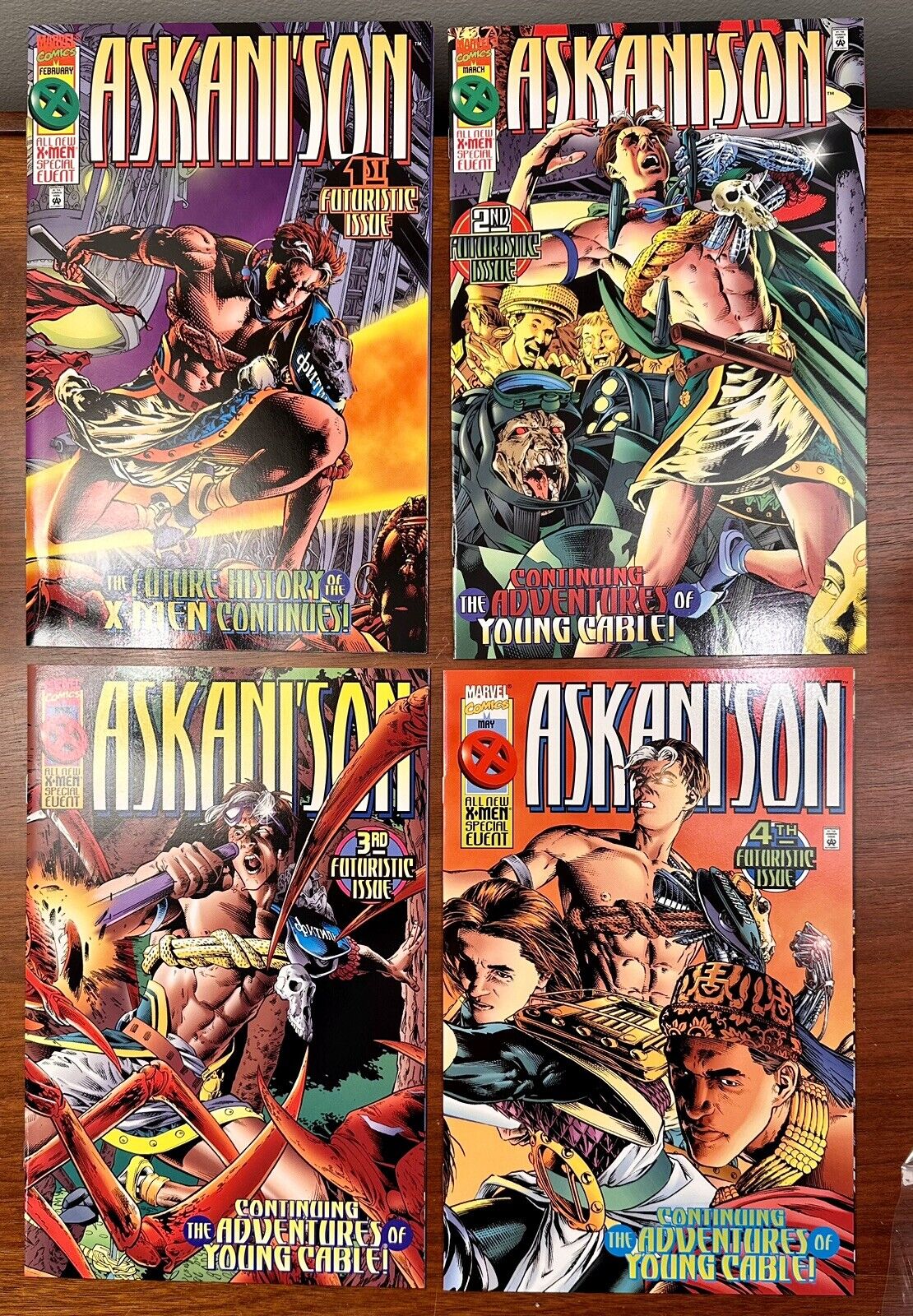 Askani's Son Limited Edition Series Complete! Issues 1-4 Cyclops & Phoenix Story