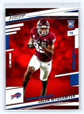 2022 Panini Prestige Football Jalen Wydermyer ROOKIE #326 Buffalo Bills RC