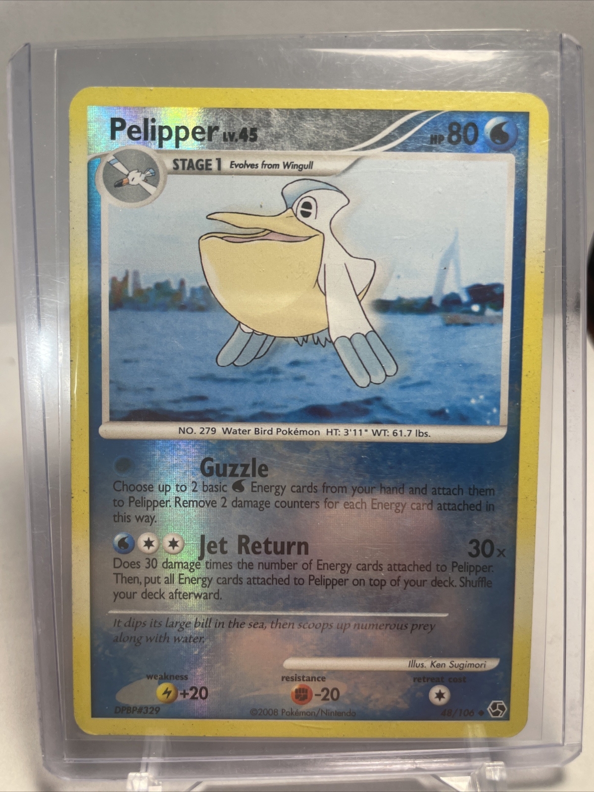 Pelipper Reverse Holo 48/106 Great Encounters NM