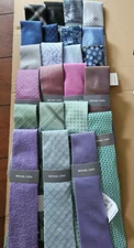 MICHAEL KORS Men's Silk Blend Ties NEW MSRP: $69.50  Assorted Styles / Colors