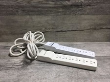 Belkin Home/Office BE106001-06 SlimLine 6-Outlets Surge Suppressor- L30