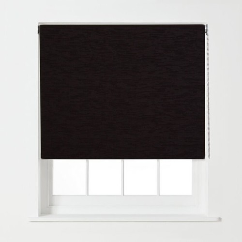 Room Darkening Roller Blinds Excellent Blockout Textured Window Blind in 6 Sizes - Picture 11 of 13