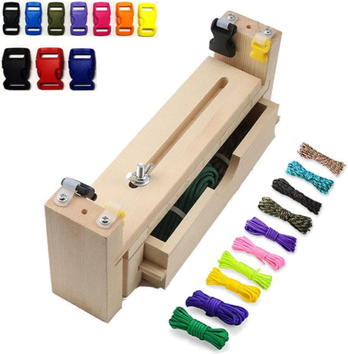 Bracelet Maker Making Kit Paracord Jig Tool with | 10 Paracord | for Braiding Br