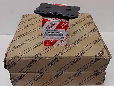 LEXUS OEM FACTORY FRONT BRAKE PADS AND ROTOR SET 2010-2017 LS460 ALL WHEEL DRIVE