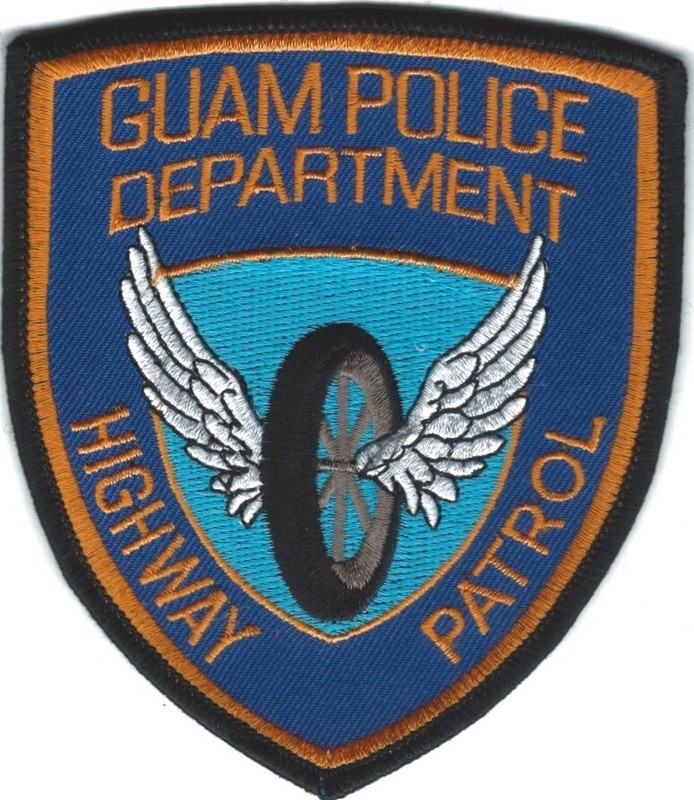 GUAM Police Department Highway Patrol patch