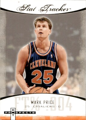 Mark Price - 2007-08 Fleer Hot Prospects - Stat Tracker #ST-25