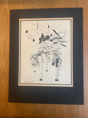 David Stone Martin Vintage Jazz Print Music - w/mat | eBay