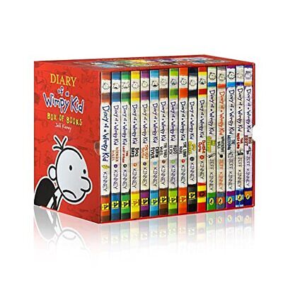 Lot of 19 Diary of a Wimpy Kid Jeff Kinney Vols. 1-16 + 3 BONUS Books  Hardcover