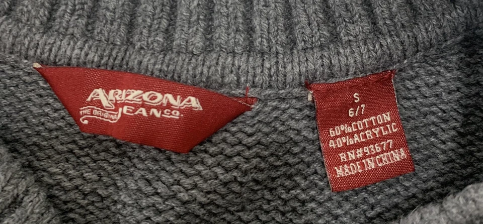 Sudadera Arizona gris para niños talla S 6/7 Foto 3 de 4