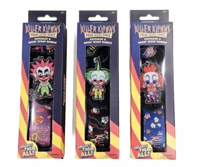 ストラップ kks Killer Klowns Keychain + Wrist Strap Complete Set Of 3 Walmart