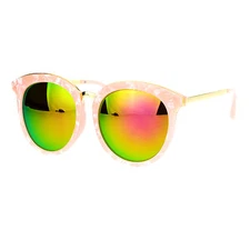 Womens Sunglasses Round Oversized Designer Fashion Shades UV 400