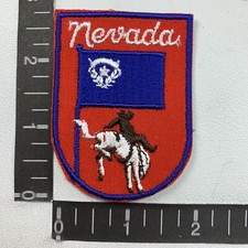 Nevada Cowboy State Flag Patch 95U1