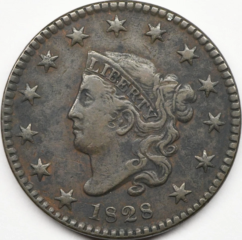 Centavo grande 1828 Foto 2 de 4