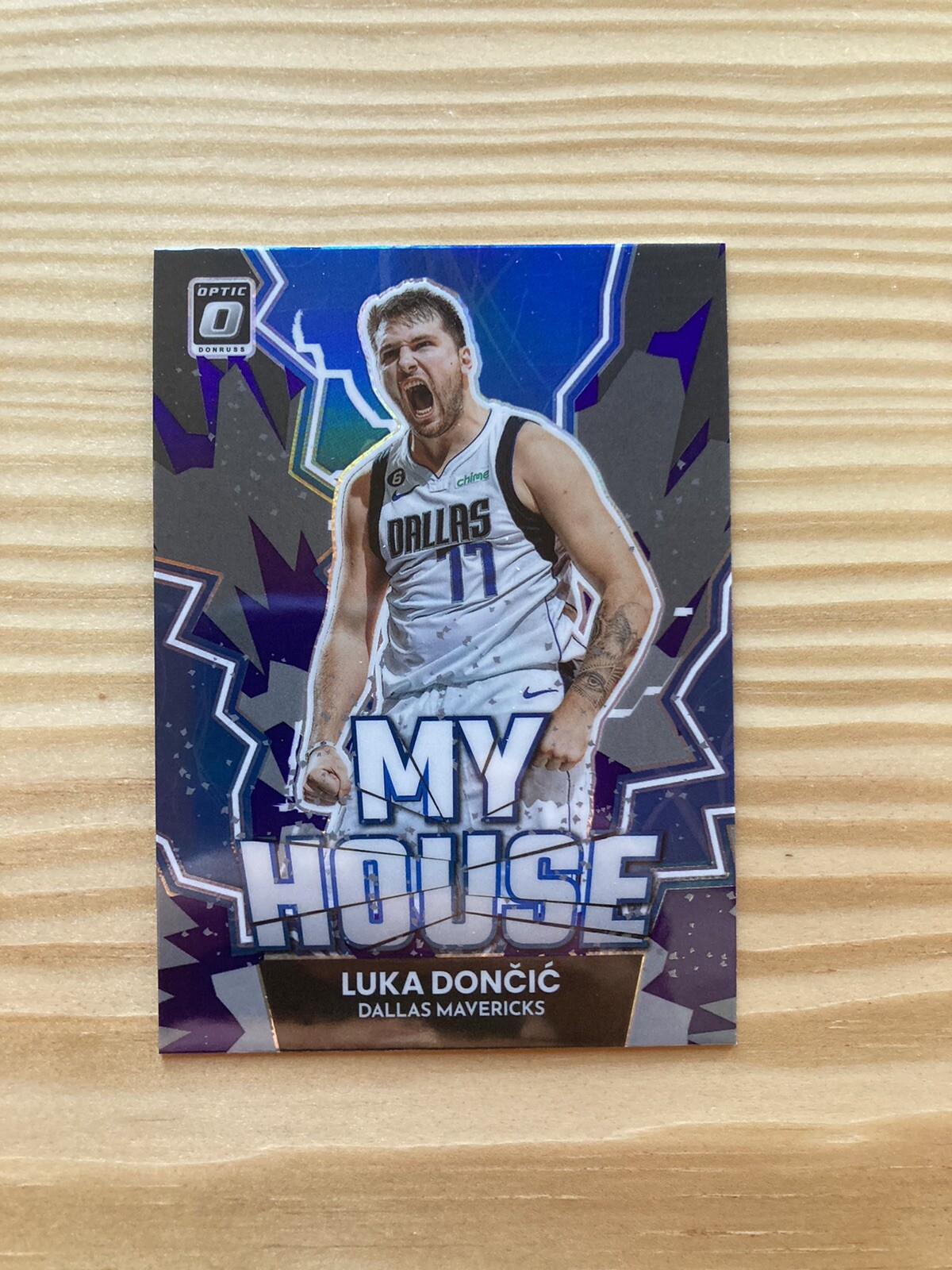 2022 Panini Donruss Optic LUKA DONCIC #3 🏀 My House 🔥 Dallas Mavericks ⭐