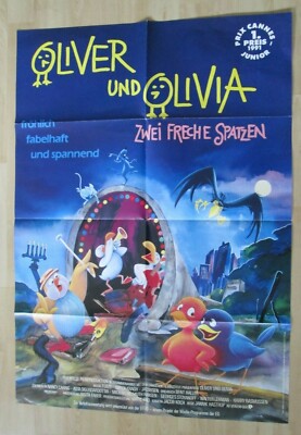 Filmplakat : Oliver und Olivia Zwei freche Spatzen
