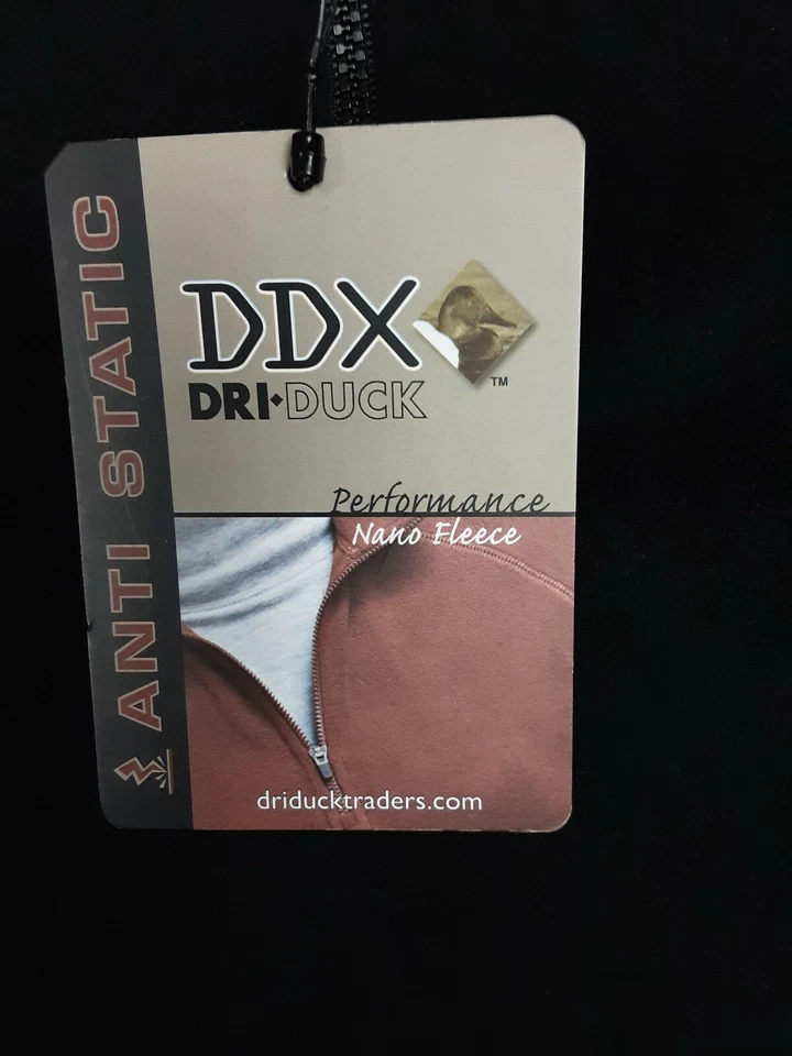DDX Dri Duck Damen Small S weicher Nano Fleece Pullover Sweater Shirt 1/2 Zip - Bild 4 von 4