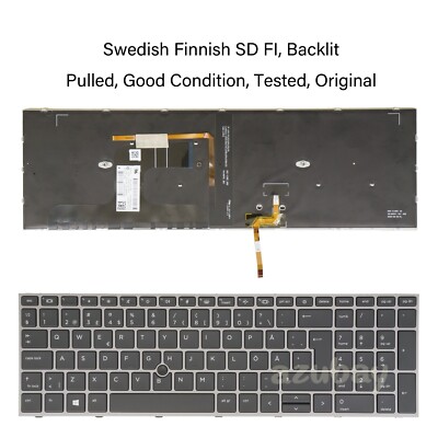 Laptop Keyboard For HP Zbook Fury 17 G7 G8 Backlit M04679-xx1