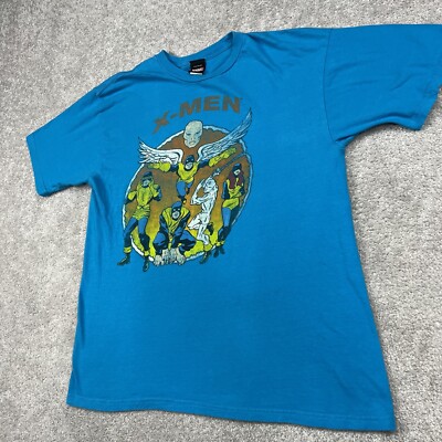 Marvel X-Men T-Shirt Adult XL Distressed 2011 Mad Engine 100
