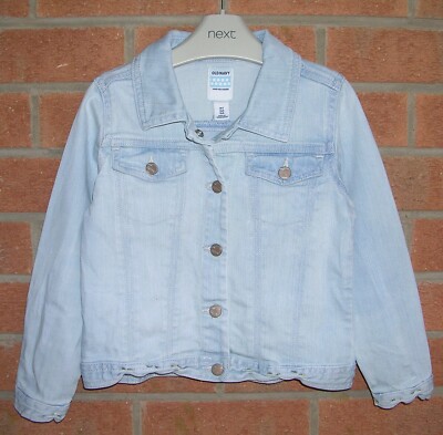 Old Navy Mädchen Jeansjacke blau Alter 5 110 cm
