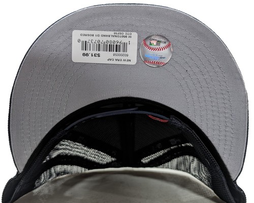 Men's New Era 9Fifty MLB Boston Red Sox Navy Blue/Red Trucker Snapback - OSFM - 第 5/5 張圖片