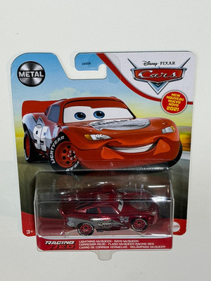 Disney Pixar Cars Racing Red Lightning McQueen Chase 2021 Rust-eze Metal
