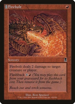 [MTG] Firebolt (193) (ODY) HP-DMG